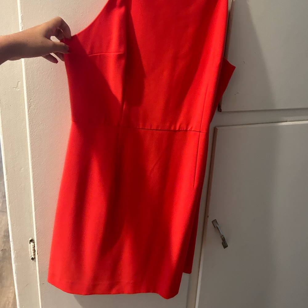 Mini red/orange dress XL